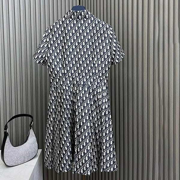 大人気！ディオール シルクシャンタン ワンピース コピー dem38255